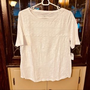 LADIES TALBOTS PETITE T SHIRT sz Mp